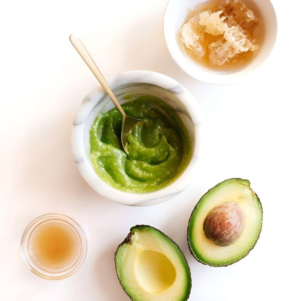 Avocado face mask