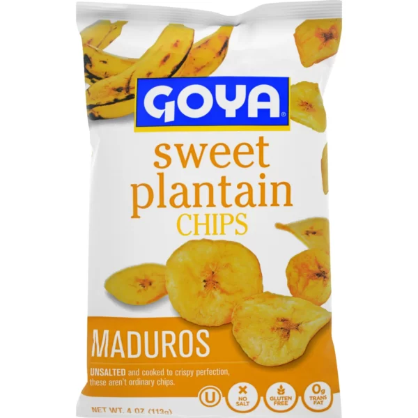 Goya sweet plantain chips 113g