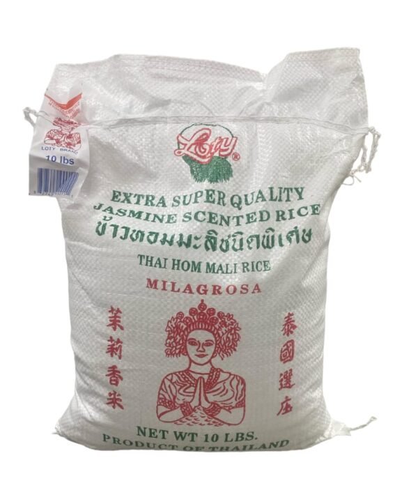 Loty jasmine scented rice 10lb