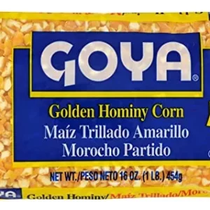 Goya golden hominy corn