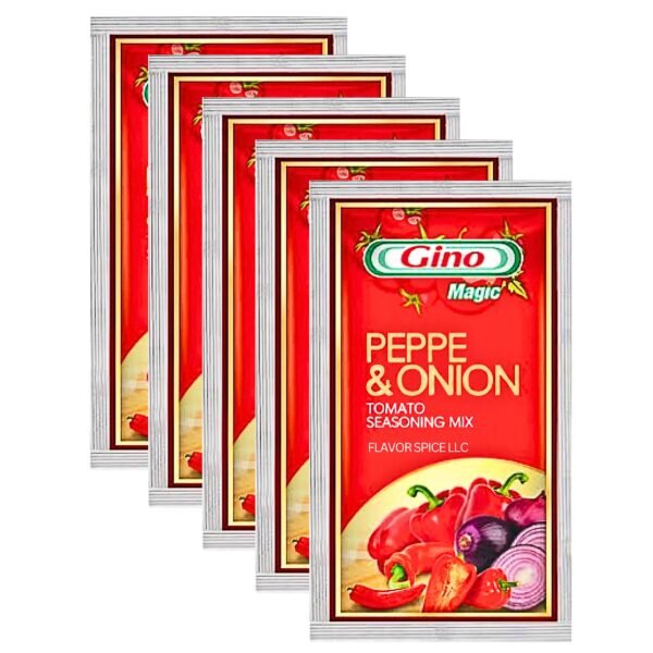 Gino peppe and onions tomato seasoning mix 70g 5/pack