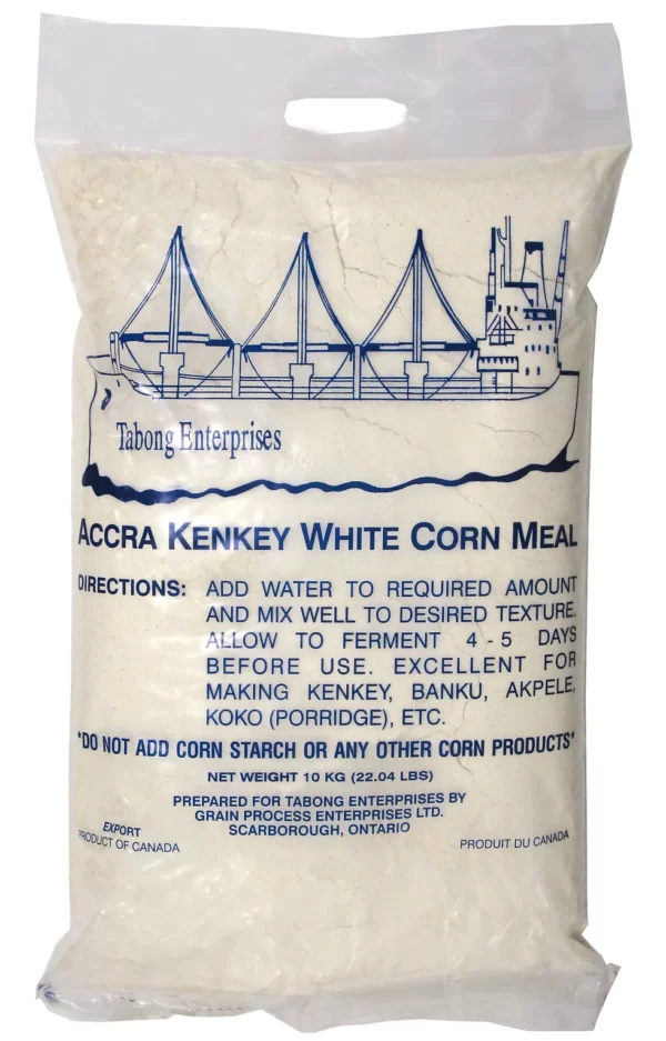 Accra kenkey white corn meal