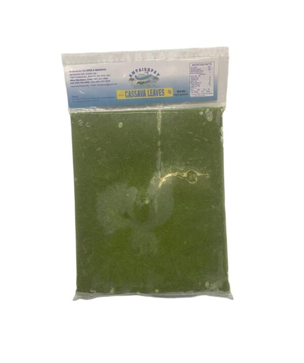 Amtaishpat cassava leaves
