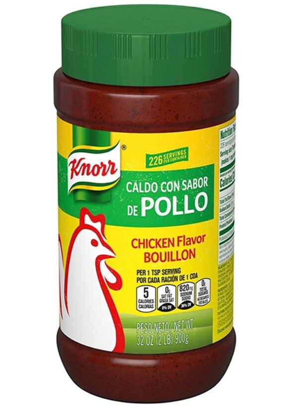 Knorr chicken flavor bouillon 900g