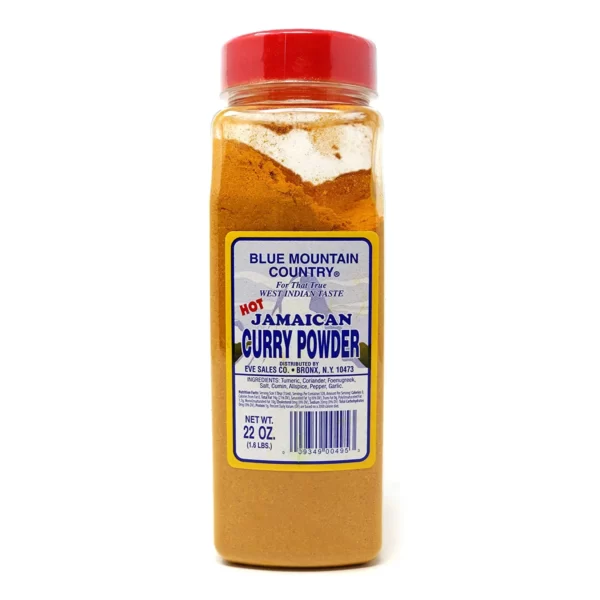 Blue mountain country hot jamaica curry powder 624g