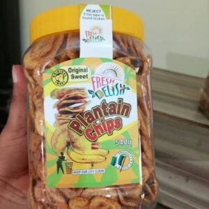Fresh elish sweet &amp; spicy plantain chips 540g