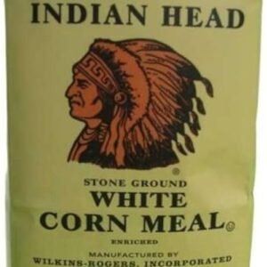 Indian head white corn meal 5lb