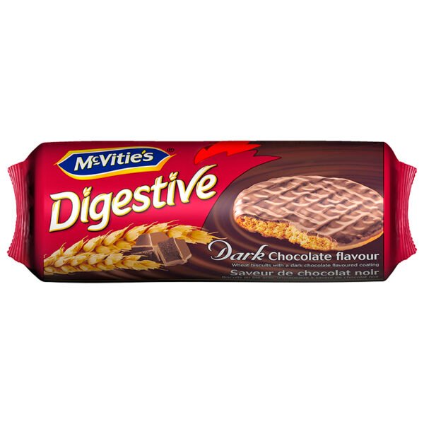 McVities dark chocolate digestives wheat biscuit 300g