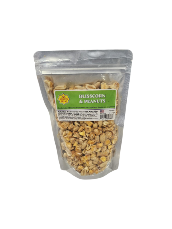 Adriel’s treat blisscorn & peanuts