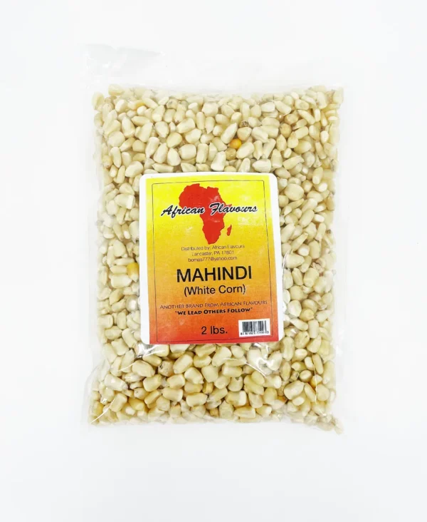 African flavours mahindi white corn 2lb