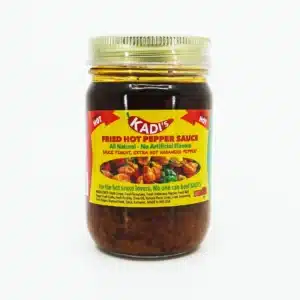 Kadi's fried hot pepper sauce(HOT) 340g