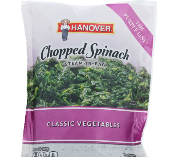 Hanover chopped spinach 48oz
