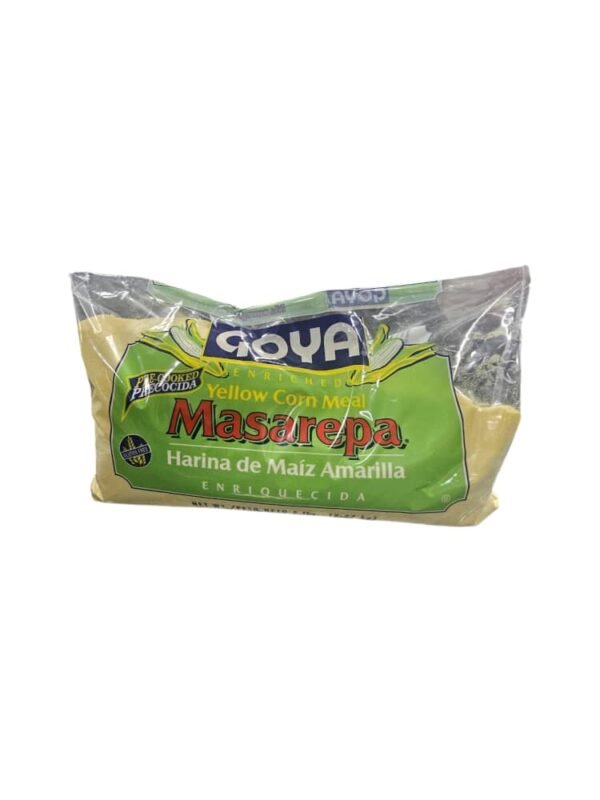 Goya fine yellow corn meal.