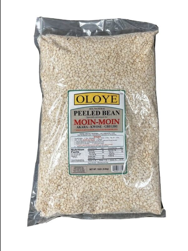 Oloye peeled beans 4.5kg