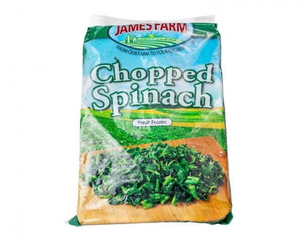 James farm frozen leaf spinach 48oz