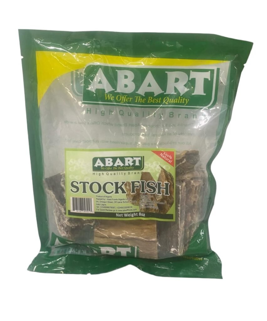 Abart cod stockfish 8oz