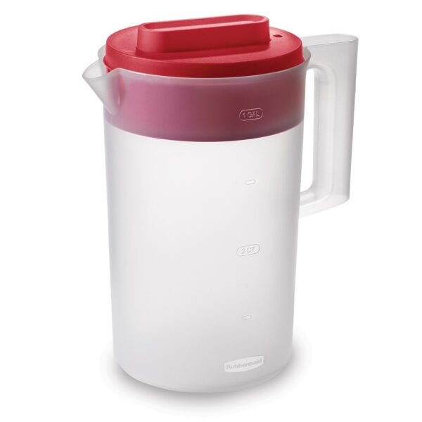 Gallon plastic pitcher