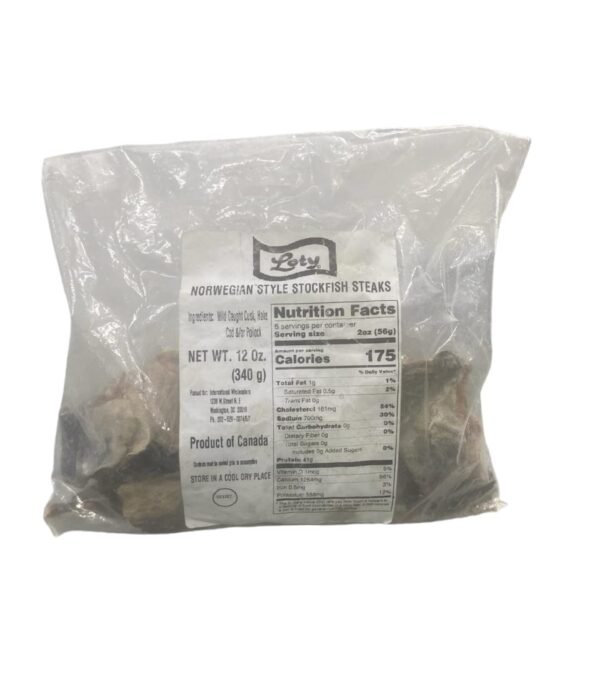 Loty norwegian style stockfish bits 340.5g