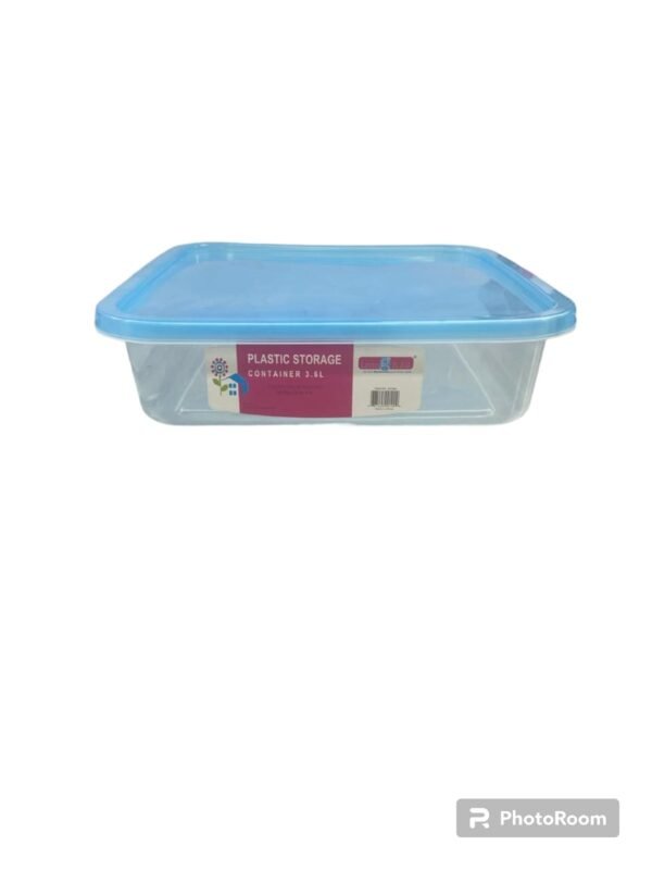 3.6l Food plastic container 3pk