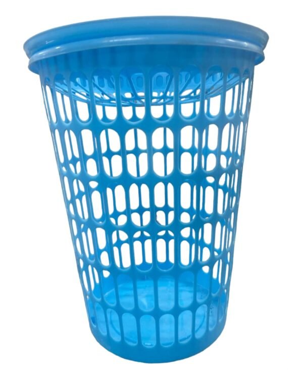 Round storage basket