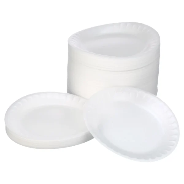 100ct Foam plates