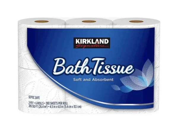 Kirkland bath tissue 6/pack