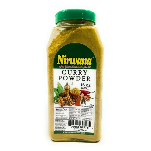 Nirwana curry powder 16oz