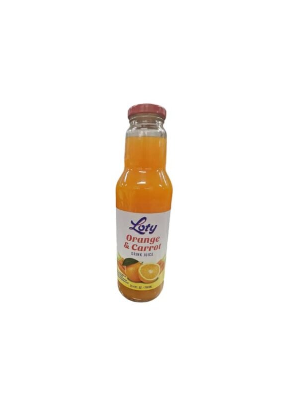 Loty orange and carrot juice