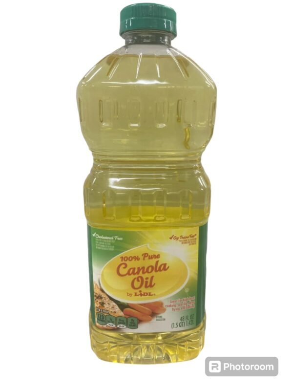 100% pure canola oil 48oz