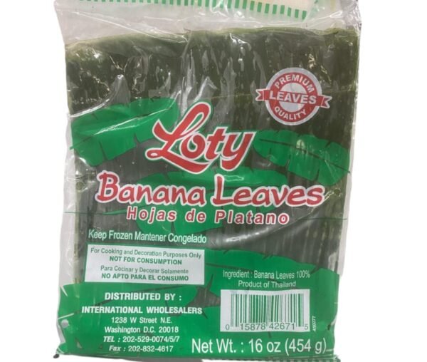 Loty banana leaves 160z