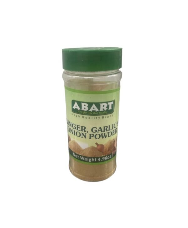 Abart foods ginger ,garlic and onions powder 4.96oz