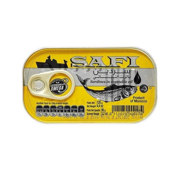 Safi sardines in vegetable oil 90g