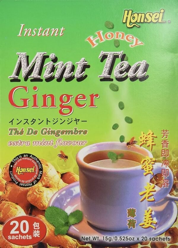 Honsei instant ginger honey mint