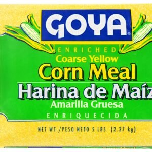 Goya enrished coarse yellow corn meal 5lb