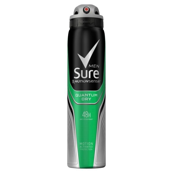 Men sure motionsense quantum dry 250ml