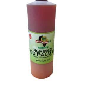 FoodieAfrique54 refined red palm oil 16oz