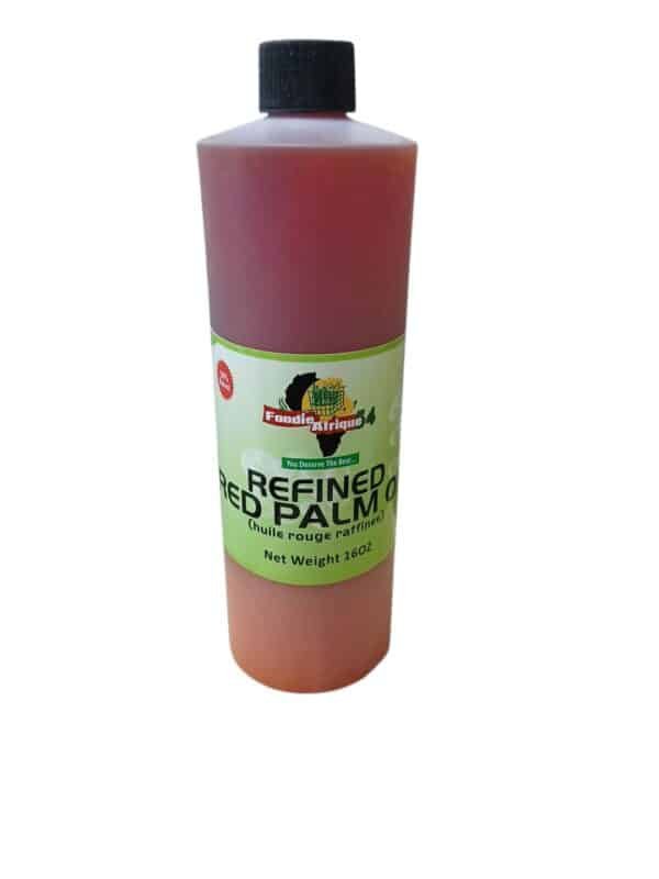 FoodieAfrique54 refined red palm oil 16oz