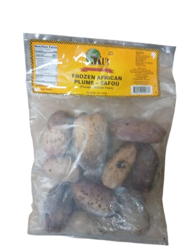 Jkub frozen african plums - safou 454g