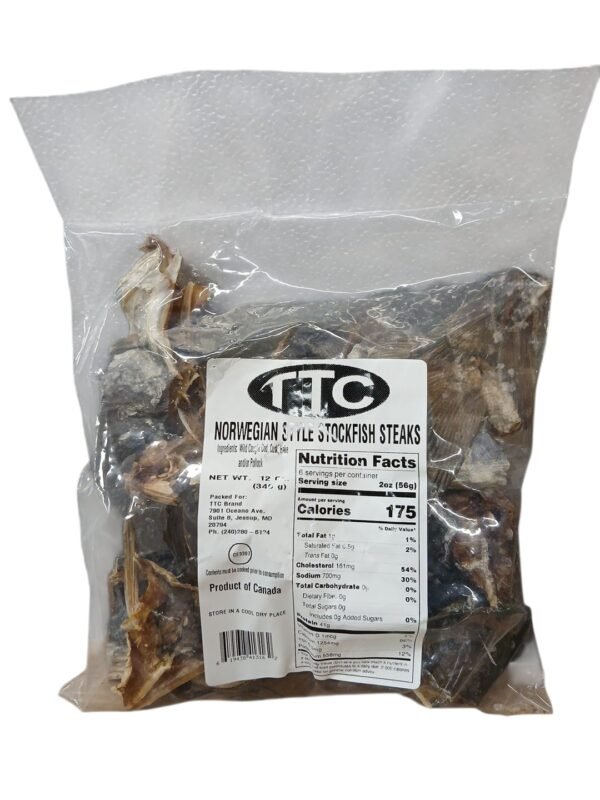 Ttc norwegian style stockfish steak 12oz