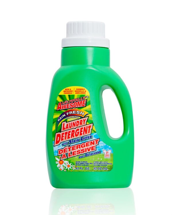 La's totally awesome rain fresh laundry detergent with stain lifter 42 fl. oz