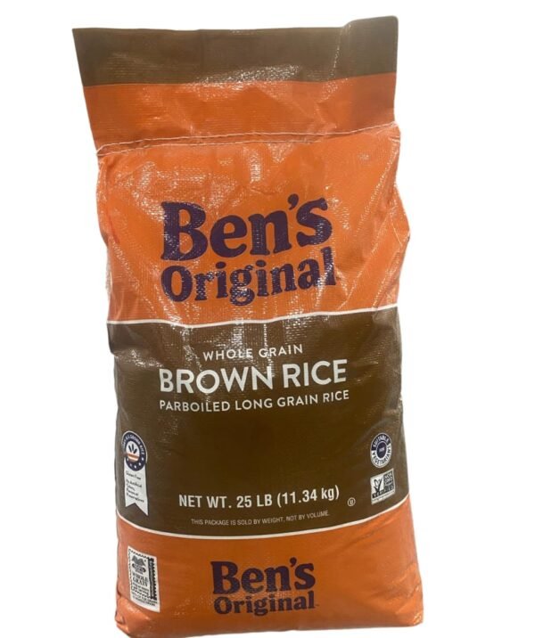 Bens original whole grain brown rice 25lb