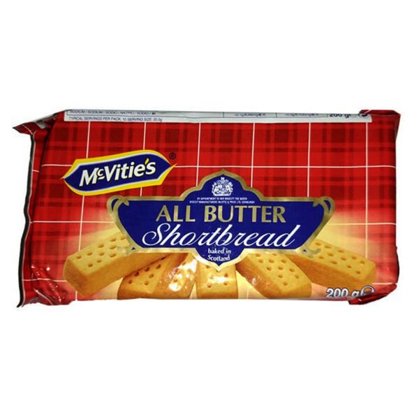 McVities butter shortbread 200g
