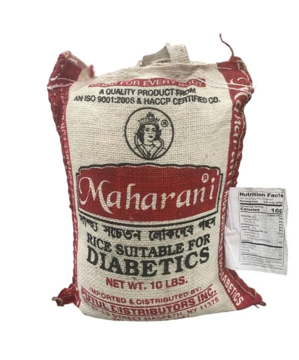 Maharani rice suitable for diabetics 10lb