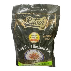 Ritesh supper quality long grain basmati rice 10lbs