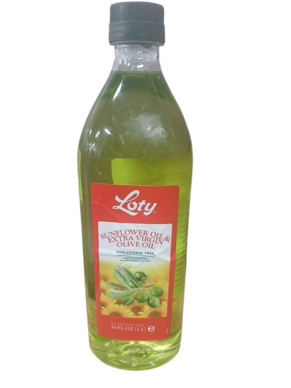 Loty sunflower oil & extra virgin oil 1l