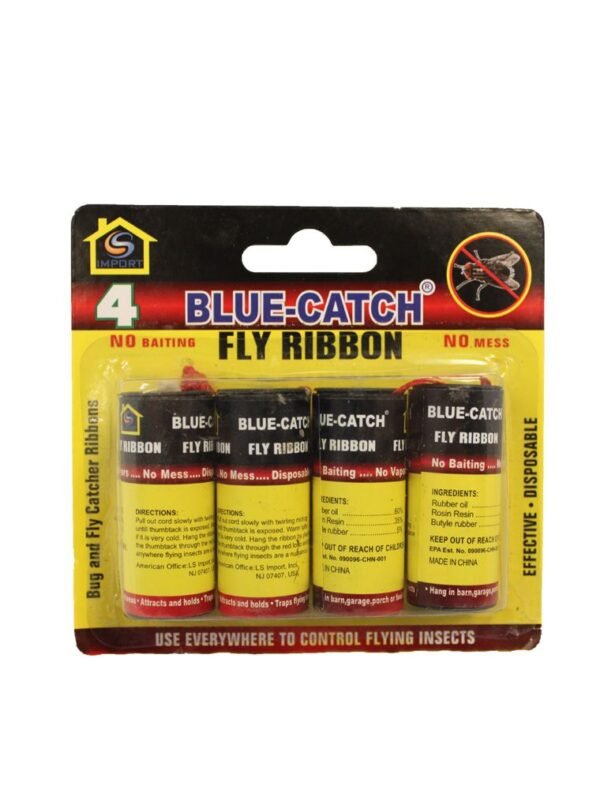 Blue catch fly ribbon