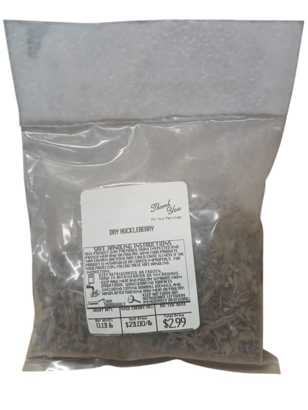 Dry huckleberry 0.13lb