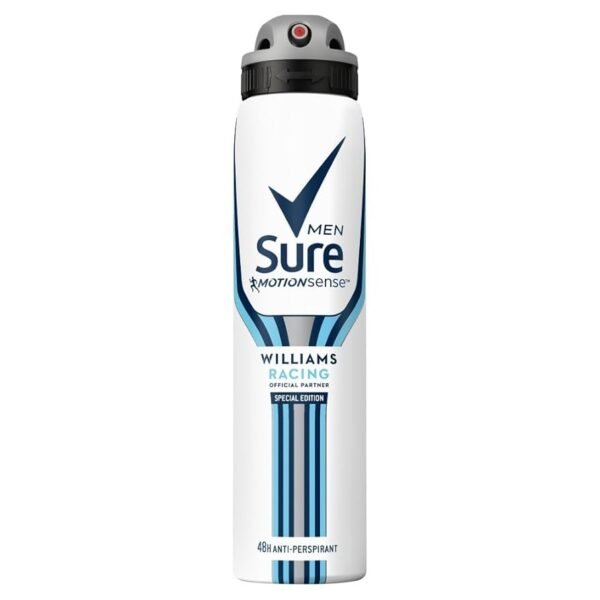Men Sure motionsense Williams Racing 250g
