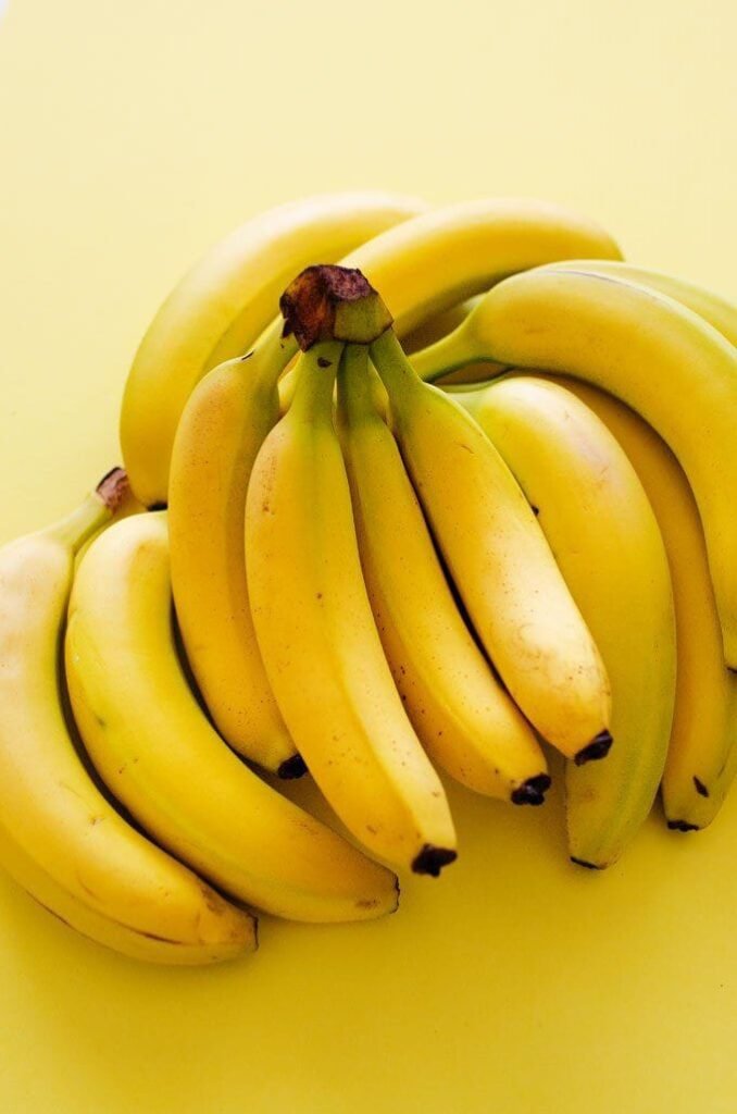 Healthiest fruits: bananas