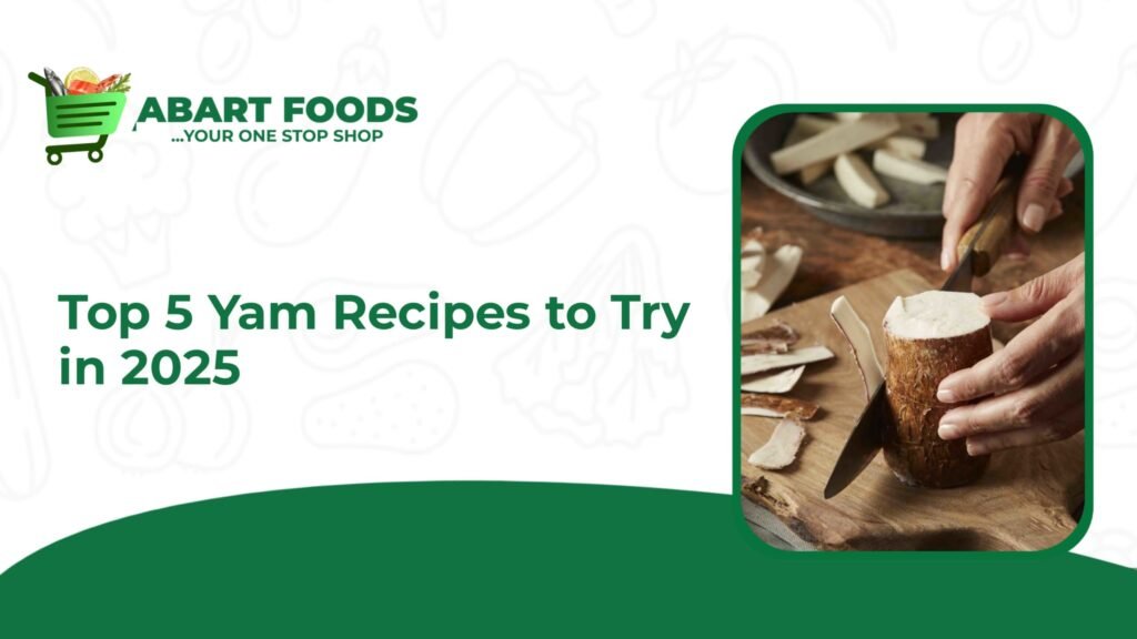 5 Yam recipes